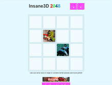 Tablet Screenshot of insane3d.net